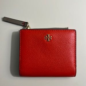 Tory Burch red wallet